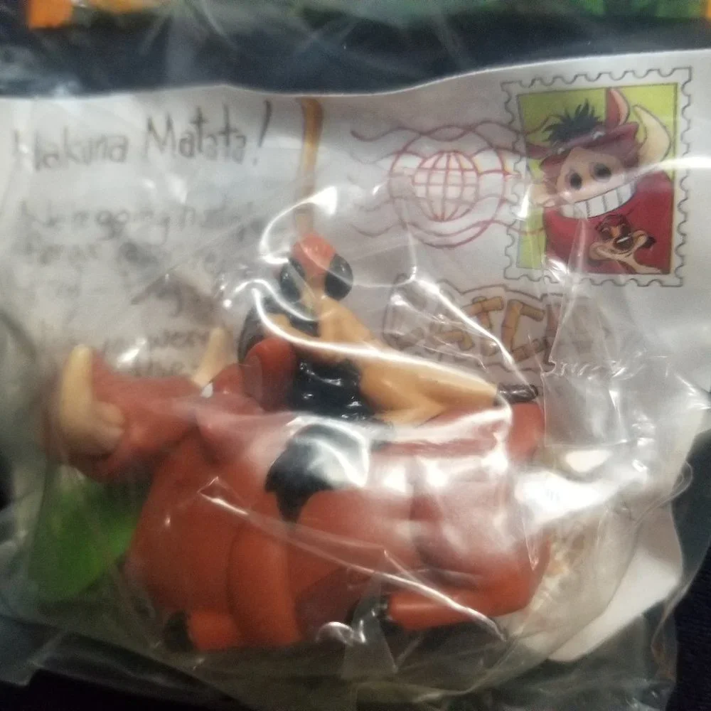 NIB NWOT 90s Lion King trading cards and toy - Picture 3 of 4